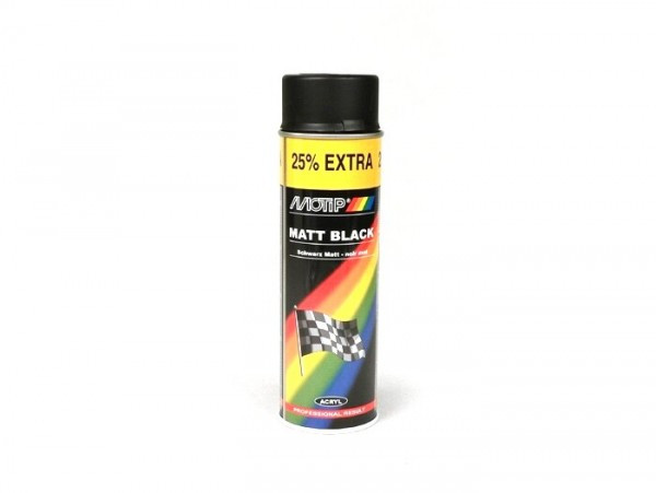 Paint Motip Matt Black  500ml