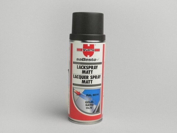 Paint WÜrth Nato Olive Green Matt 400ml
