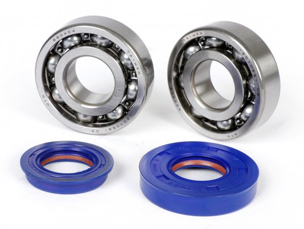 Ball Bearing Set With Oil Seals Polini  Steel Cage