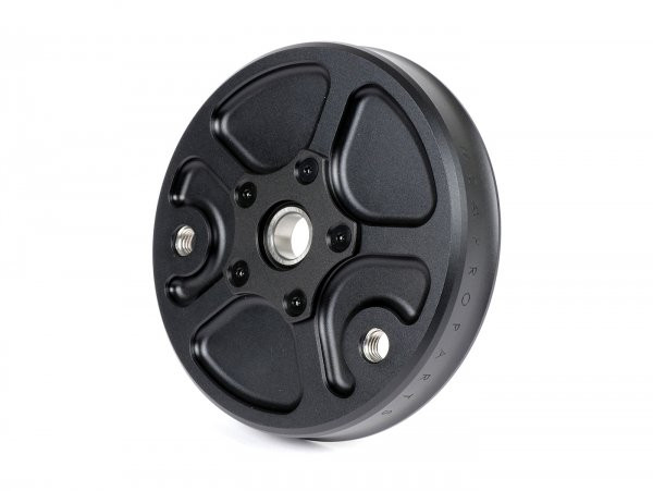 Bearing Plate Rear Wheel Mcrwk Piaggio Boxer 1 And Boxer 2 Cnc Aluminium Black
