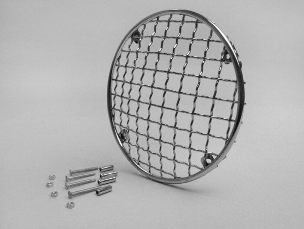 Headlight Grill Ams Cuppini Round  Chrome