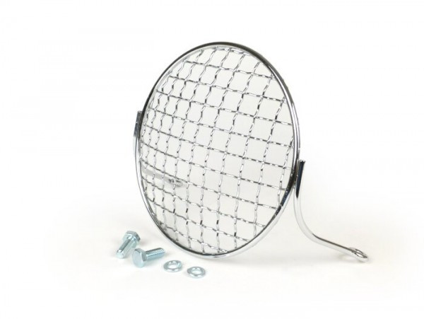 Headlight Grill Ams Cuppini Round  Chrome