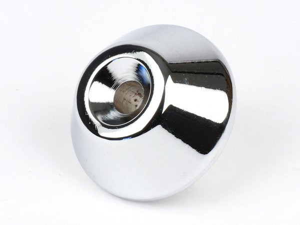 Handlebar End Weight, Antivibration, Chrome Piaggio