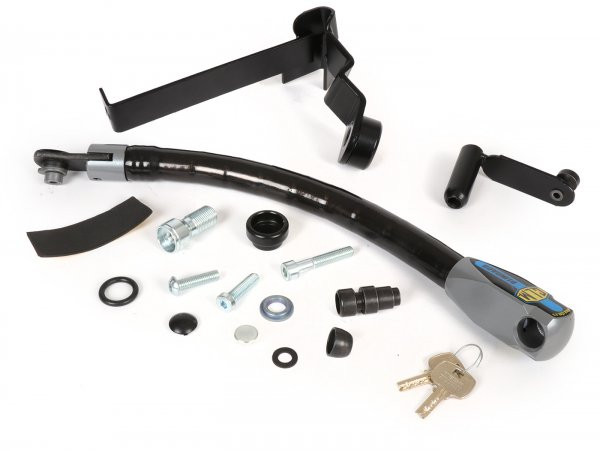 Steering Lock Dk Clm Blindado Yamaha T Max 560  Mounting On Handlebar