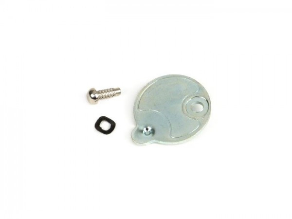 Lenkschlossblende Oem Kwaliteit, Rond Ø=22mm, Niet Ø=2,7mm