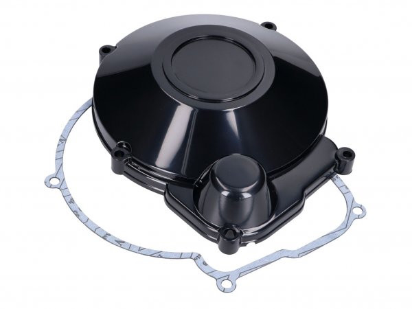 Engine Ignition Cover / Alternator Cover Black 101 Octane For Minarelli Am6