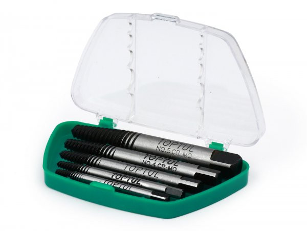 Screw Extractor Set Toptul Set Of 5