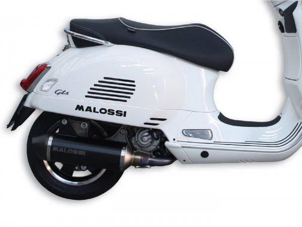 Exhaust Malossi Rx, Black Edition