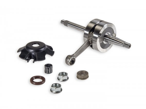 Crankshaft Malossi Mhr Team 39,3mm Stroke, 85mm Conrod Piaggio 50cc 2stroke (for 1213mm Gudgeon Pin)