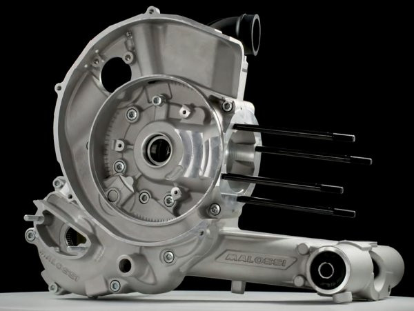 Engine Casing Malossi Vrone, Reed Valve Intake Vespa Px200 Elestart