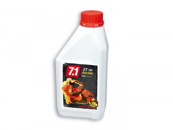 Olie Malossi 7.1 Racing (SAE 20W-30)- 2-Takt vollsynthetisch - 1000ml