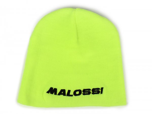 Cap Malossi Yellow  One Size  Knitted