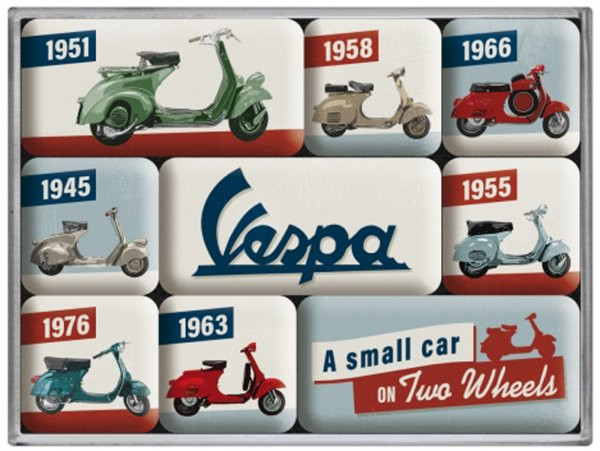Magnet Set Nostalgic Art