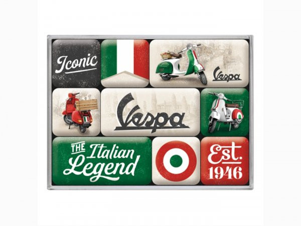 Magnet Set Nostalgic Art