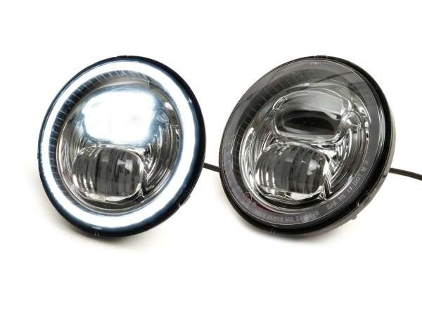 Headlight (chromed Reflector) Moto Nostra