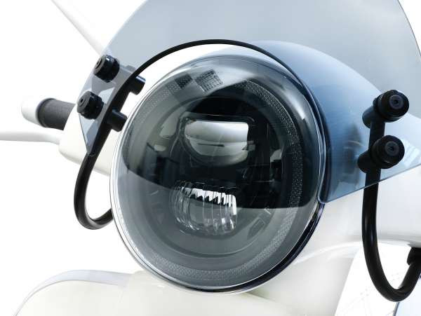 Headlight Moto Nostra  Black Reflector