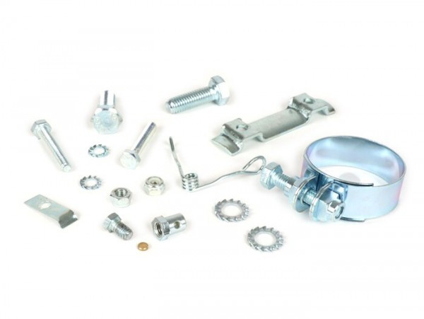 Mounting Kit Grimeca Front Axle Ø20mm Fixing Of Grimeca Semihydraulic Master Brake Cylinder On Handlebar Tube (20mm)