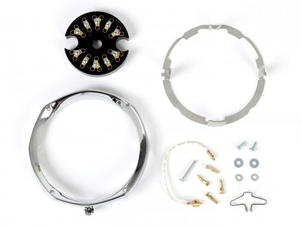 Mounting Ring For Headlight Moto Nostra