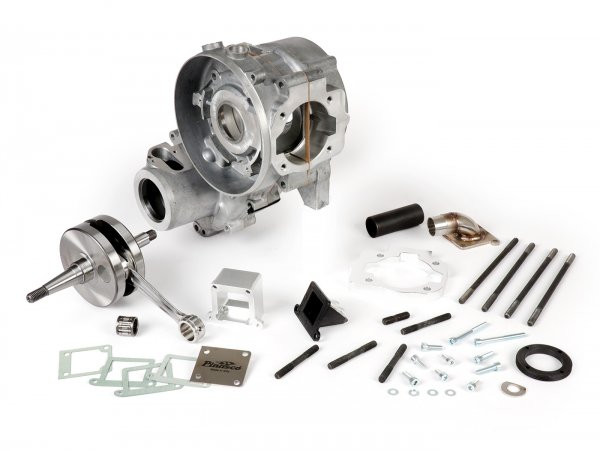 Engine Casing Incl. Crankshaft (stroke=60mm) Pinasco Super Slave (reed Intake)