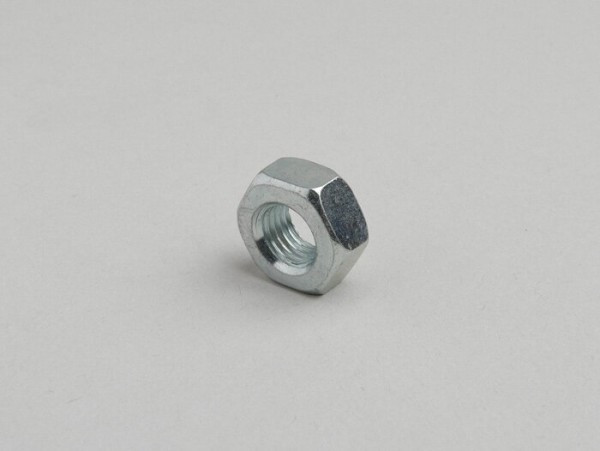 Nut Din 934 M10 X 1.25  Bright Steel (used For Crankshaft (drive Side) Peugeot 50cc)