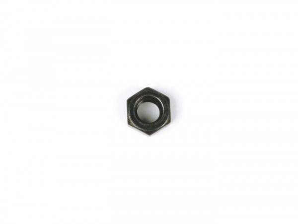 Nut Din 934 M8  Galvanised Black