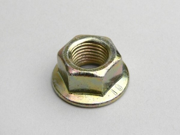 Nut With Flange Din 6923- M14 X 1.5 (used For Clutch Bell Piaggio Master 400500cc)