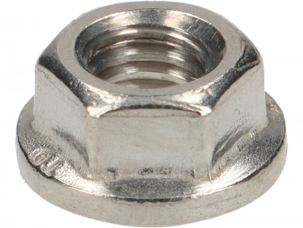 Nut With Flange Din 6923- M5  Stainless Steel