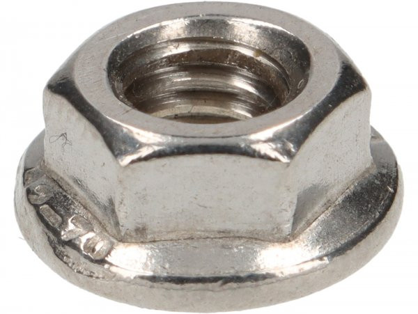 Nut With Flange Din 6923- M6  Stainless Steel