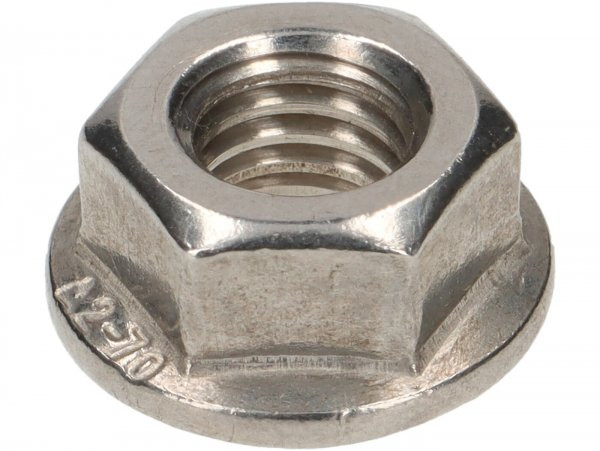 Nut With Serrated Flange Din 6923- M8  Stainless Steel