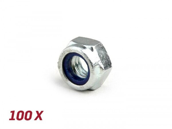 Selflocking Nut Din 985 M7  100 Pcs