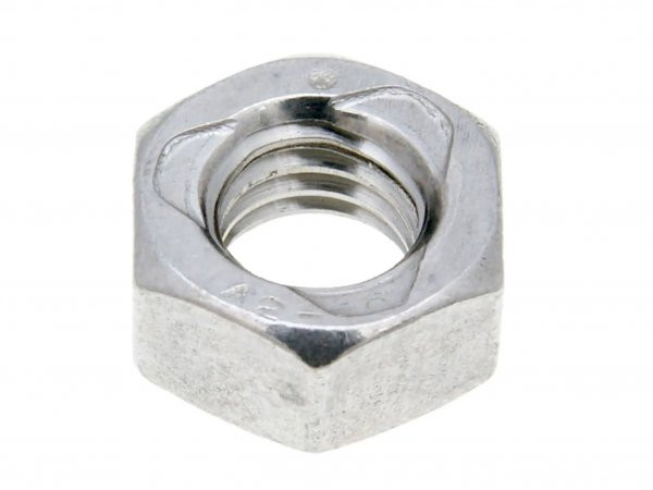 Hex Lock Nuts 101 Octane Din980 M8 Stainless Steel A2 (50 Pcs)