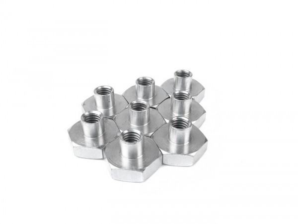 Wheel Rim Nut Set M8 X 22 Piaggio  8 Pcs