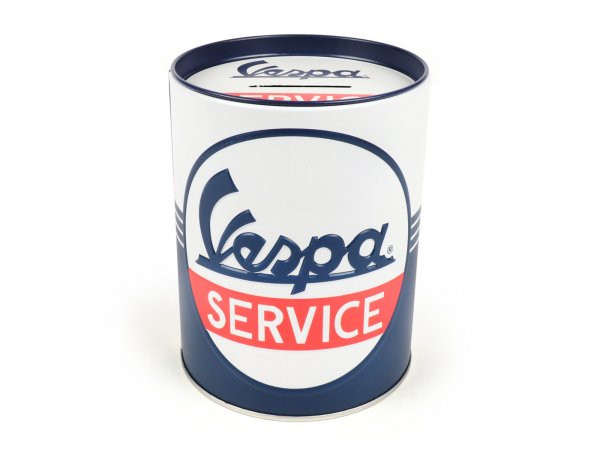 Spardose -nostalgic Art- Vespa "service", Ø=10cm X 13cm, 1000ml