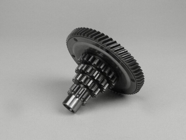 Gear Cluster Piaggio  12131721 Teeth With Primary Gear 65 Teeth