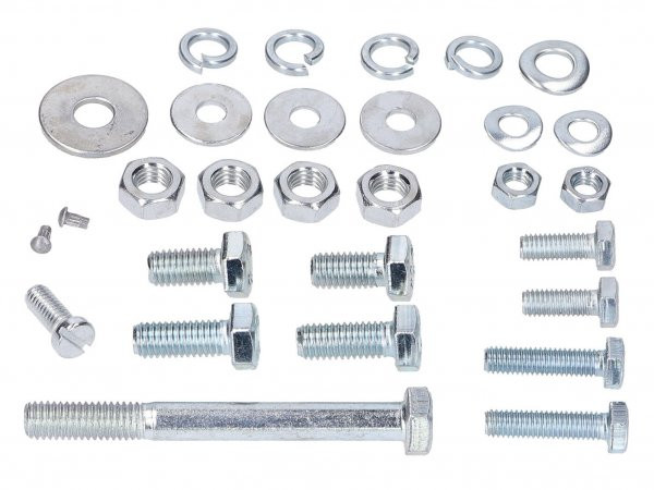 Upper Frame, Support Brace, Subframe Brace, Seat, Fuel Tank Standard Parts Set 101 Octane