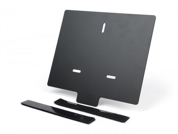 Licence Plate Holder, Rear Jailbreak Customs, Stainless Steel Black