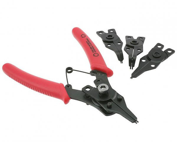 Snaplock Ring Pliers Tool Kit 1050mm  4 Interchangeable Tips 101 Octane