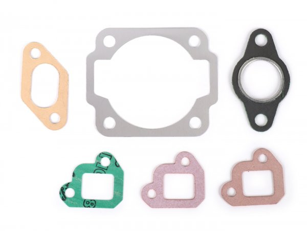 Cylinder Gasket Set Polini Dual Intake, Cast Iron 133cc  Incl. Intake Manifold Gaskets