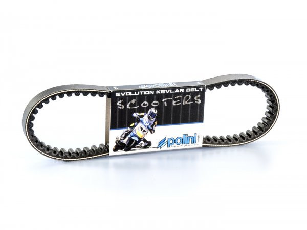 Vbelt Polini Aramid Evolution (825x19,5mm) Piaggio 50cc Long Casing