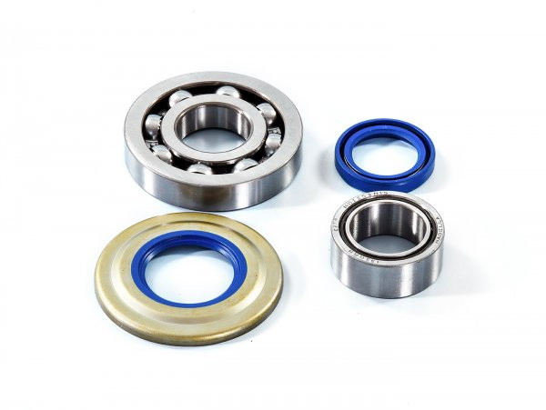 Bearing And Oil Seal Set For Crankshaft Polini Vespa Px