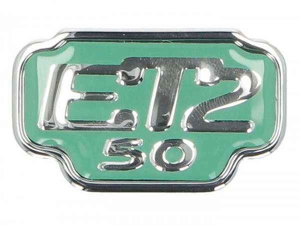 Name Plate Piaggio Vespa Et2