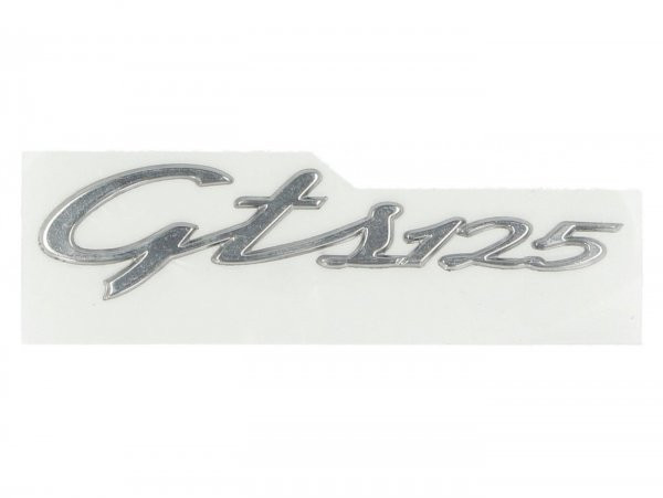 Side Cover Label "gts125" Piaggio Vespa Gts 125  Selfadhesive