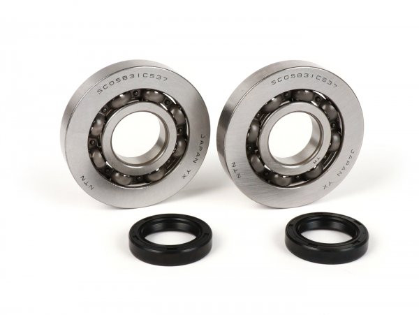 Bearing And Oil Seal Set For Crankshaft Rms Piaggio 125180cc 2stroke