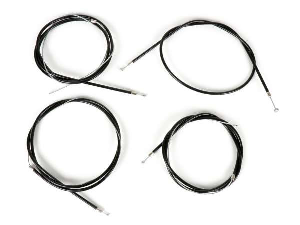 Cable Set Rms Piaggio Ciao Px 50cc  Black