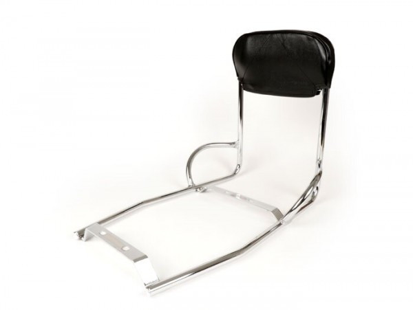 Back Rest Ams Cuppini, H=400mm  Chrome