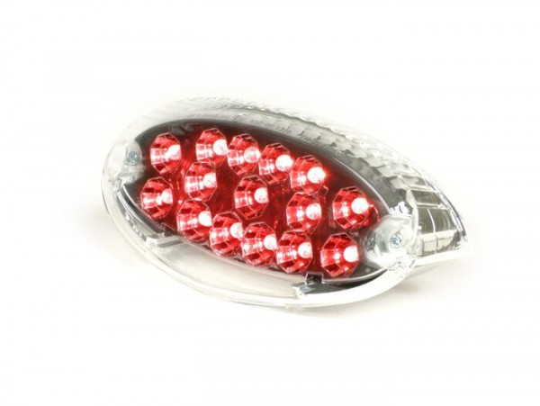 Tail Light BGM Style Smooth Lens Led  Peugeot Ludix