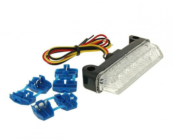 Tail Light Assy Led Clear 101 Octane 78x16mm Universal