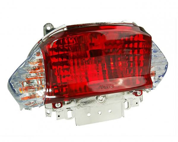 Tail Light Assy  White Turn Signal Lens  Emarked 101 Octane101 Octane For Baotian Bt49qt9