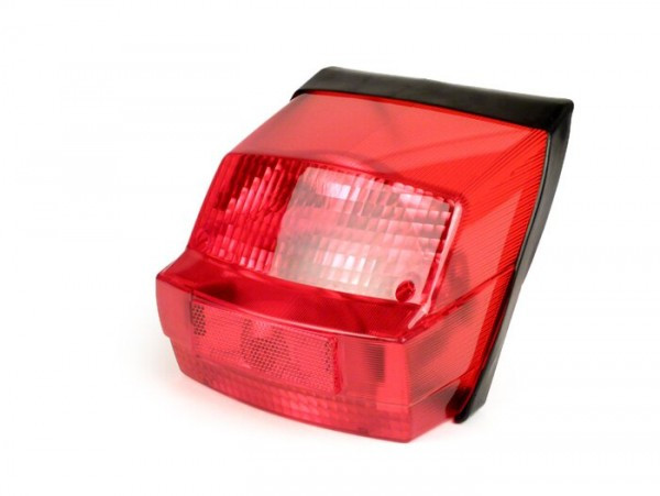 Tail Light Moto Nostra Vespa Prange (-1984) With Emark  Red