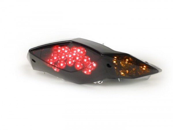 Taillight Str8 Black Line Led With Indicator Function  Peugeot Speedfight 3